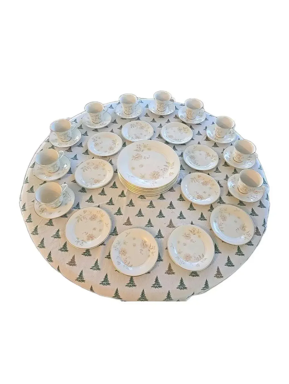 Royal Doulton Allure Vogue 40pc Tea & Dinner Set 10 Place Settings Flawless Mint